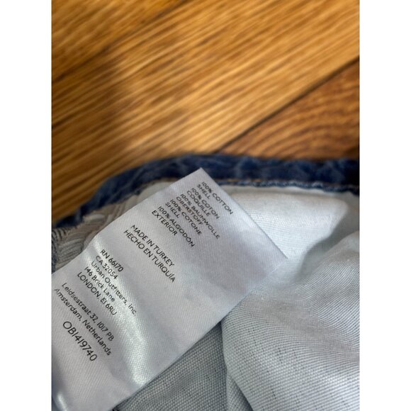 We the Free People Womens Wide Leg Jeans Size 25 27x32 Baggy Distressed Denim - Picture 7 of 8